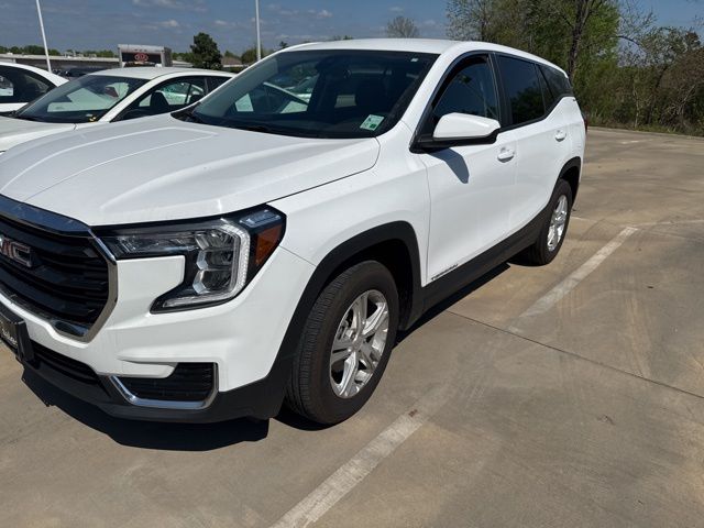 Summit White 2024 GMC Terrain SLE AWD SUV / Crossover All-Wheel Drive 9-Speed Automatic