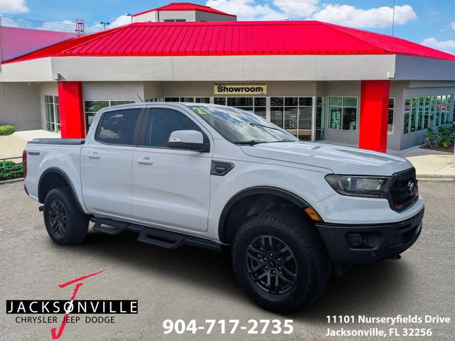 Oxford White 2021 Ford Ranger Pickup Truck Four-Wheel Drive Automatic