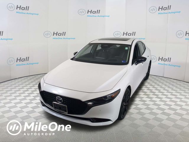 Snowflake White Pearl Mica 2025 Mazda MAZDA3 2.5 Turbo Premium Plus Sedan AWD Sedan All-Wheel Drive 6-Speed Automatic