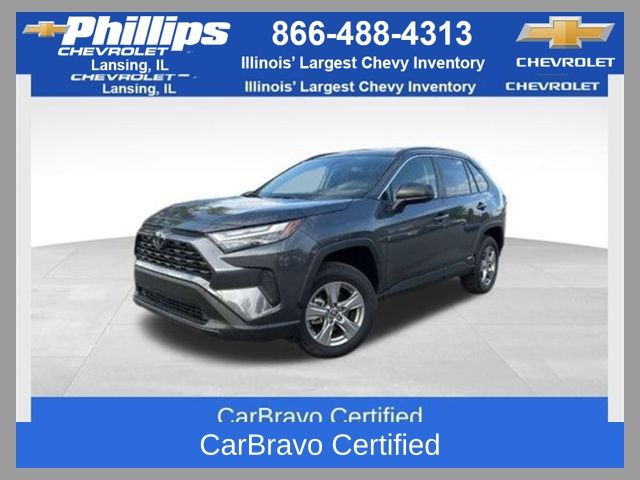Magnetic Gray Metallic 2025 Toyota RAV4 Hybrid LE AWD SUV / Crossover All-Wheel Drive Continuously Variable Transmission