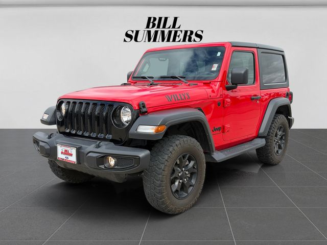 Firecracker Red Clearcoat 2021 Jeep Wrangler Willys Sport 4WD SUV / Crossover Four-Wheel Drive 8-Speed Automatic
