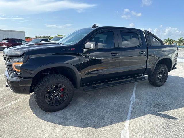 Black 2025 Chevrolet Silverado 1500 Pickup Truck Four-Wheel Drive Automatic