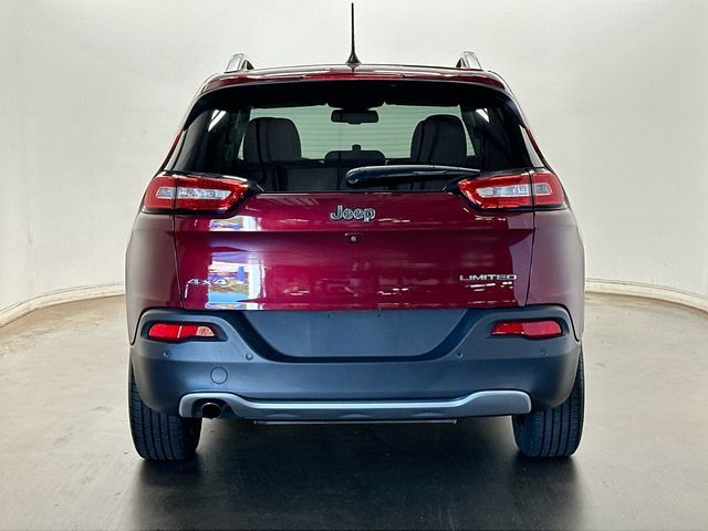 2018 Jeep Cherokee Limited Red at Klick Lewis Buick Chevrolet