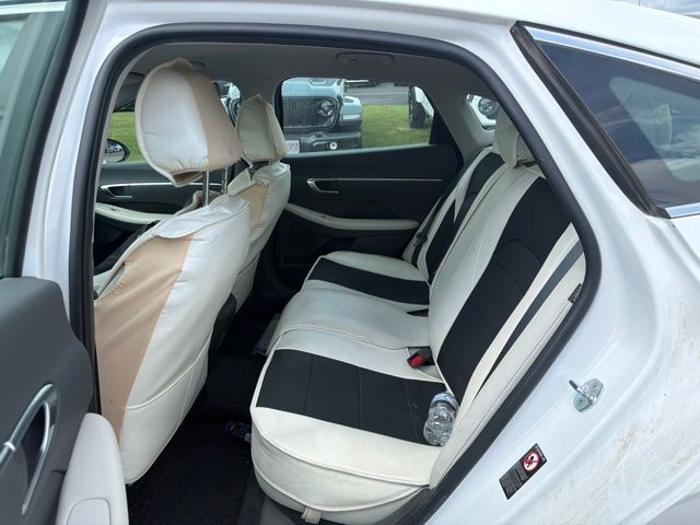 2022 Quartz White Hyundai Sonata SEL FWD Sedan