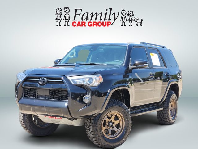 Midnight Black Metallic 2021 Toyota 4Runner SUV / Crossover Four-Wheel Drive 5-Speed Automatic Overdrive