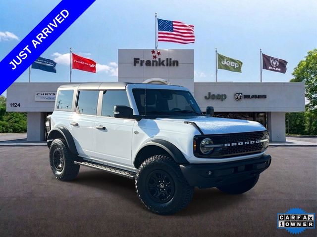 Oxford White 2022 Ford Bronco SUV / Crossover Four-Wheel Drive Automatic