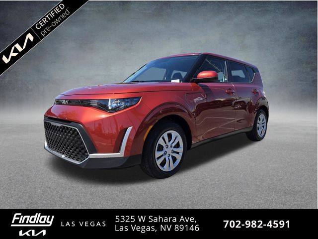 Mars Orange 2023 Kia Soul SUV / Crossover Front-Wheel Drive Continuously Variable Transmission