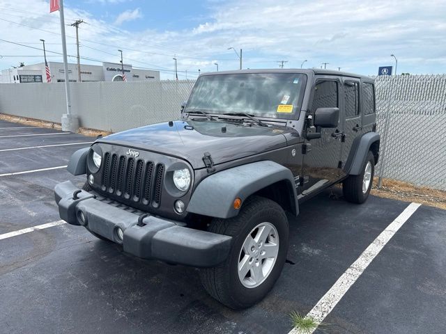 Crystal Metallic 2017 Jeep Wrangler SUV / Crossover Four-Wheel Drive 5-Speed Automatic