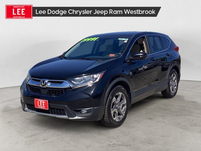 Crystal Black Pearl 2018 Honda CR-V EX AWD SUV / Crossover All-Wheel Drive Continuously Variable Transmission