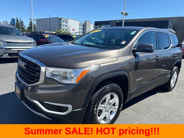 Smokey Quartz Metallic 2019 GMC Acadia SUV / Crossover Four-Wheel Drive 6-Speed Automatic