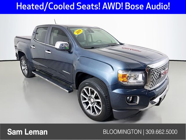Gray (Dark Sky Metallic) 2019 GMC Canyon Pickup Truck Four-Wheel Drive 8-Speed Automatic