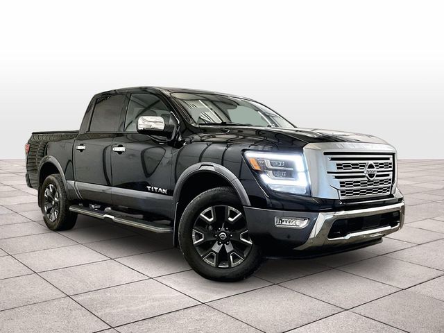2022 Nissan Titan Platinum Reserve Black at Bob Ruth Ford