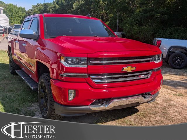 Red Hot 2018 Chevrolet Silverado 1500 Pickup Truck Four-Wheel Drive 8-Speed Automatic Overdrive