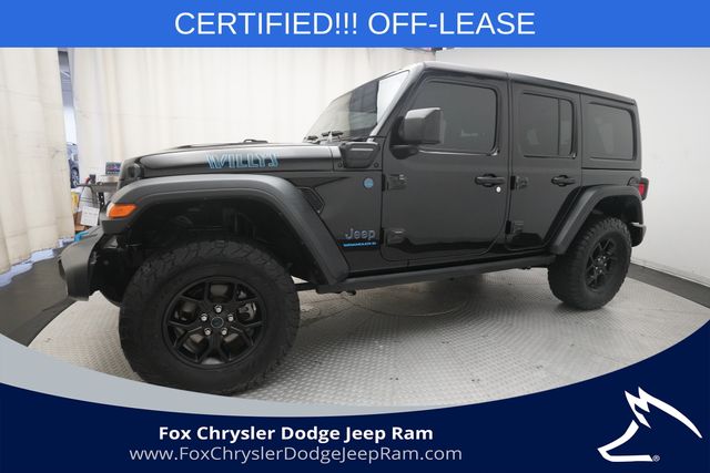 Black Clearcoat 2024 Jeep Wrangler 4xe SUV / Crossover Four-Wheel Drive 8-Speed Automatic