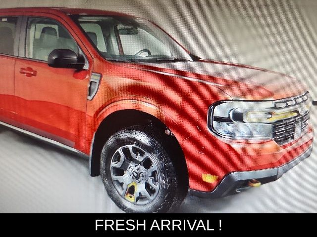 Chili Pepper Red 2024 Ford Maverick Pickup Truck Front-Wheel Drive Continuously Variable Transmission