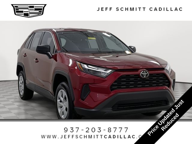 Red (Ruby Flare Pearl) 2025 Toyota RAV4 SUV / Crossover Front-Wheel Drive 8-Speed Automatic