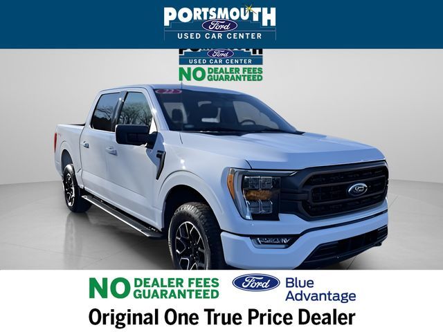 Oxford White 2022 Ford F-150 XLT SuperCrew 4WD Pickup Truck Four-Wheel Drive Automatic