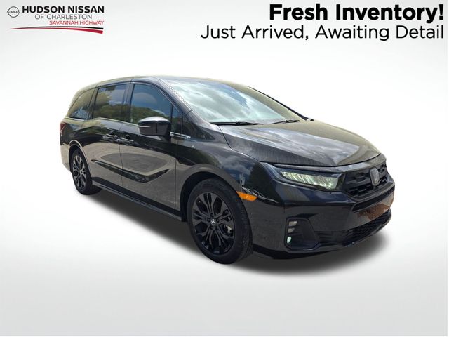 Crystal Black Pearl 2025 Honda Odyssey Sport-L FWD Minivan Front-Wheel Drive Automatic