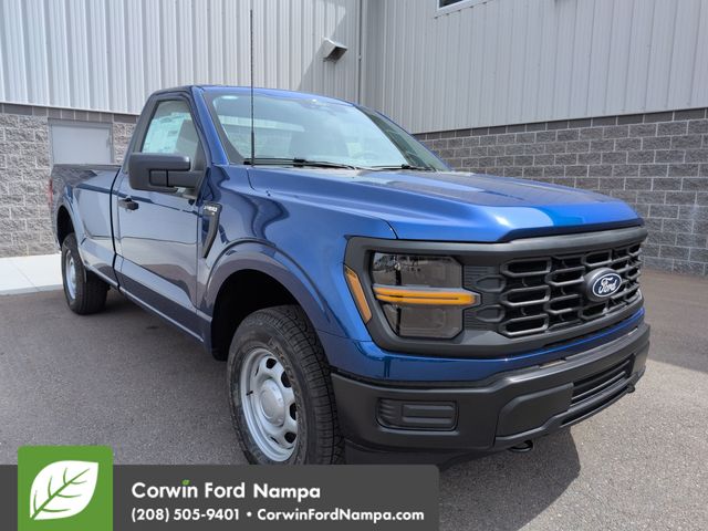 Blue Metallic 2026 Ford F-150 Pickup Truck Four-Wheel Drive Automatic
