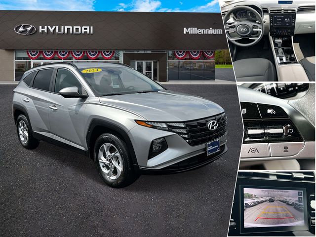 Shimmering Silver 2024 Hyundai Tucson SUV / Crossover All-Wheel Drive 8-Speed Automatic