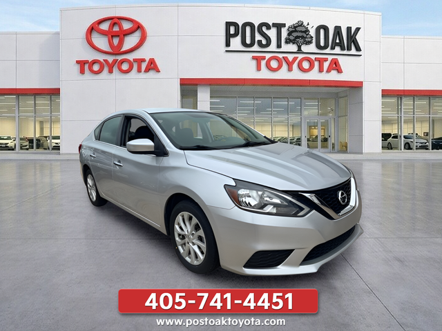 Brilliant Silver Metallic 2019 Nissan Sentra SV FWD Sedan Front-Wheel Drive Continuously Variable Transmission