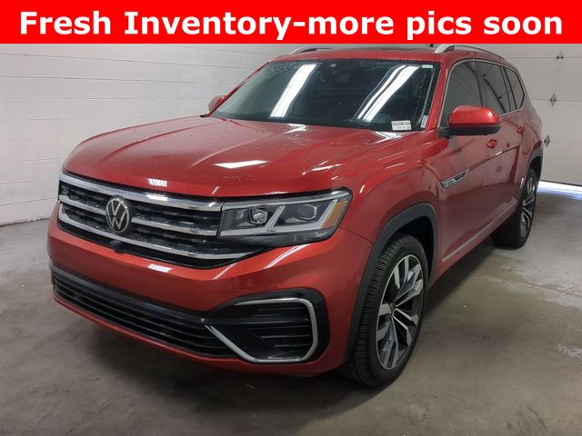 2022 Volkswagen Atlas 3.6L V6 SEL Premium R-Line Red at Wharton Ford