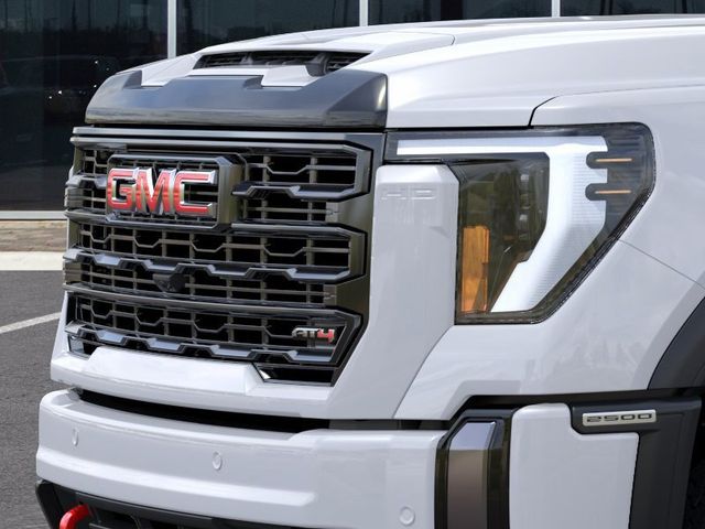 2026 GMC Sierra 2500HD AT4 White at Wharton Chevrolet GMC