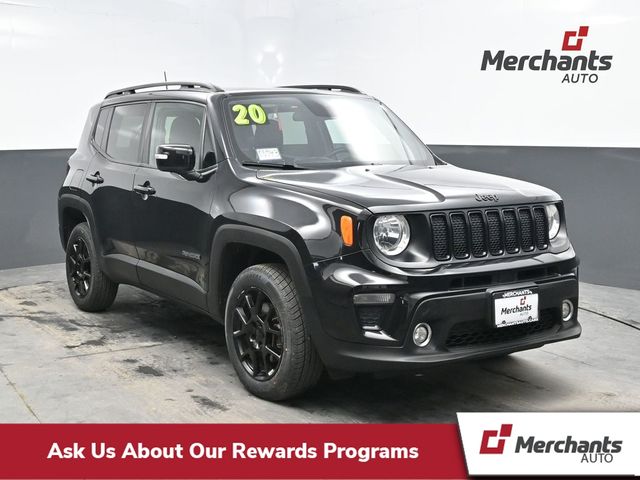 Black Clearcoat 2020 Jeep Renegade Altitude 4WD SUV / Crossover Four-Wheel Drive 9-Speed Automatic