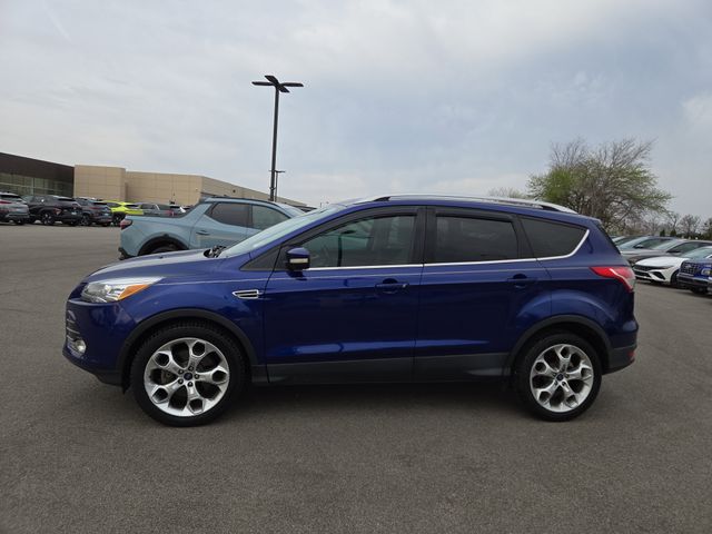 Blue 2014 Ford Escape Titanium AWD SUV / Crossover All-Wheel Drive 6-Speed Automatic
