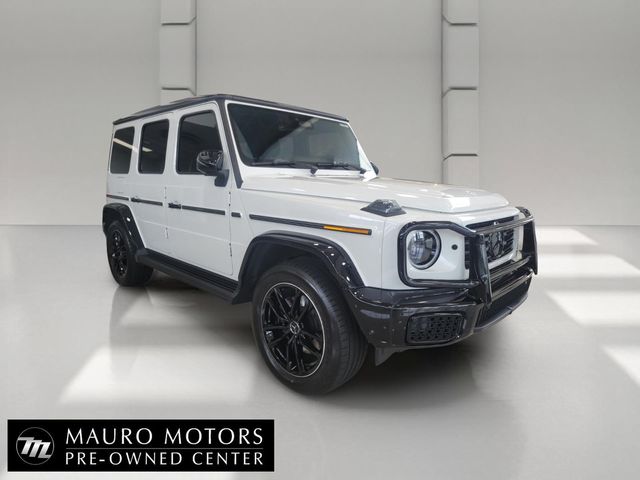 MANUFAKTUR Moonlight White Metallic 2025 Mercedes-Benz G-Class SUV / Crossover All-Wheel Drive 9-Speed Automatic