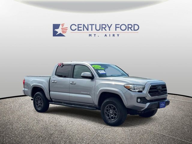 Silver Sky Metallic 2018 Toyota Tacoma Pickup Truck Four-Wheel Drive 6-Speed Automatic