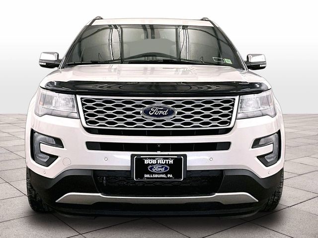 2017 Ford Explorer Platinum White at Bob Ruth Ford
