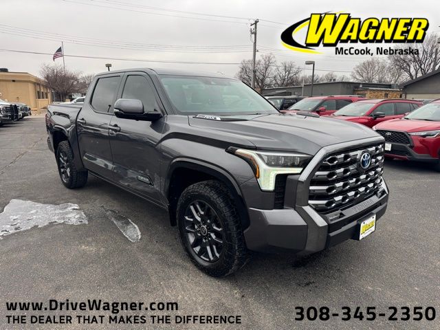 Magnetic Gray Metallic 2024 Toyota Tundra Hybrid Pickup Truck Four-Wheel Drive Automatic