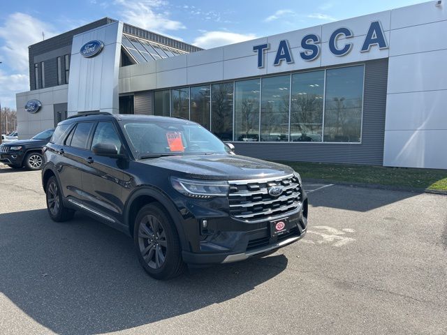 Agate Black Metallic 2025 Ford Explorer Active AWD SUV / Crossover All-Wheel Drive Automatic