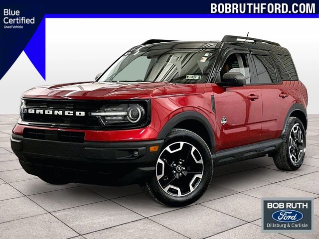 2021 Ford Bronco Sport Outer Banks Red at Luther Ford