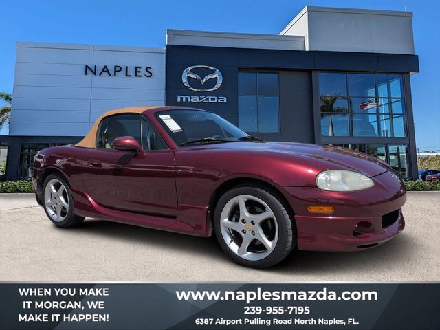 Used Classic Red 2003 Mazda Miata Base for Sale in Naples, FL