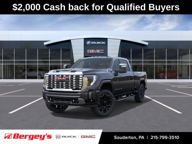 Titanium Rush Metallic 2026 GMC Sierra 2500HD Pickup Truck Four-Wheel Drive Automatic