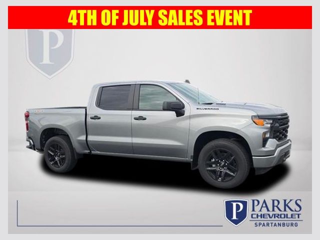 Sterling Gray Metallic 2026 Chevrolet Silverado 1500 Pickup Truck Four-Wheel Drive 8-Speed Automatic
