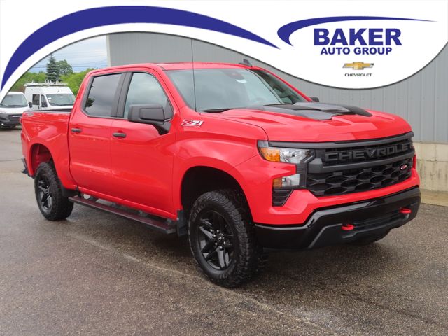 Red Hot 2025 Chevrolet Silverado 1500 Pickup Truck Four-Wheel Drive Automatic