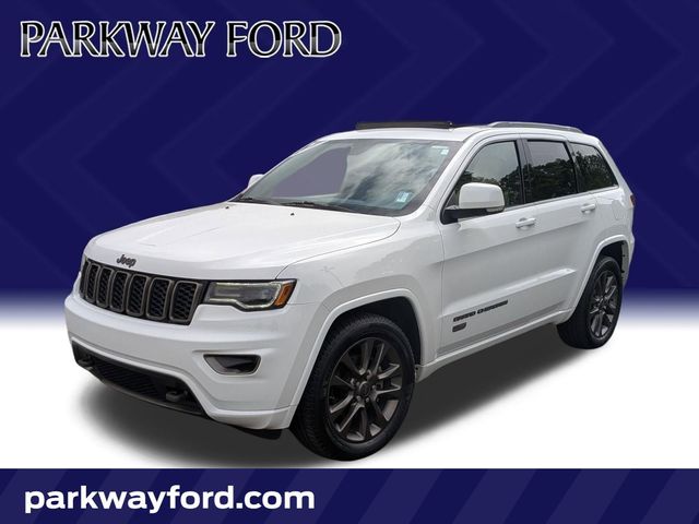 Bright White Clearcoat 2017 Jeep Grand Cherokee Limited 4WD SUV / Crossover Four-Wheel Drive 8-Speed Automatic