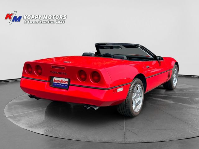 1988 Chevrolet Corvette Base - Red exterior view 5