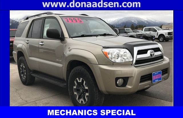 Driftwood Pearl 2007 Toyota 4Runner SR5 V6 4WD SUV / Crossover Four-Wheel Drive 5-Speed Automatic Overdrive