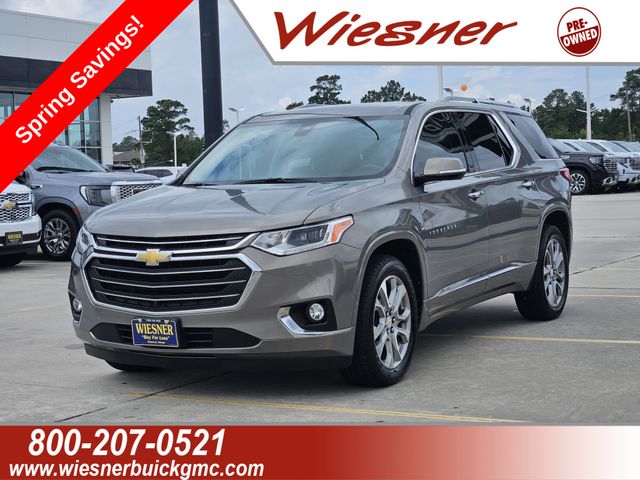 Pepperdust Metallic 2018 Chevrolet Traverse Premier FWD SUV / Crossover Front-Wheel Drive 9-Speed Automatic
