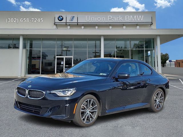 Black Sapphire Metallic 2024 BMW 2 Series 230i Coupe xDrive AWD Coupe All-Wheel Drive 8-Speed Automatic