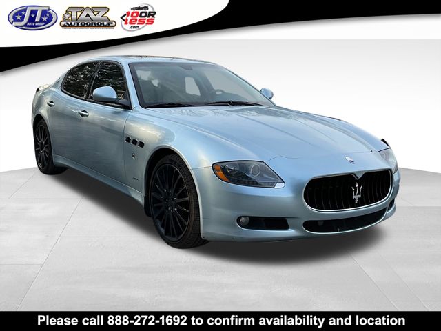 Blu Mediterraneo 2011 Maserati Quattroporte S RWD Sedan Rear-Wheel Drive 6-Speed Automatic Overdrive