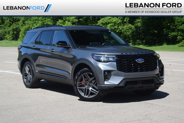 Carbonized Gray Metallic 2025 Ford Explorer SUV / Crossover All-Wheel Drive Automatic