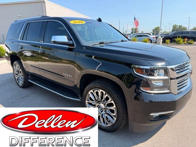 Black 2016 Chevrolet Tahoe SUV / Crossover Four-Wheel Drive 6-Speed Automatic Overdrive