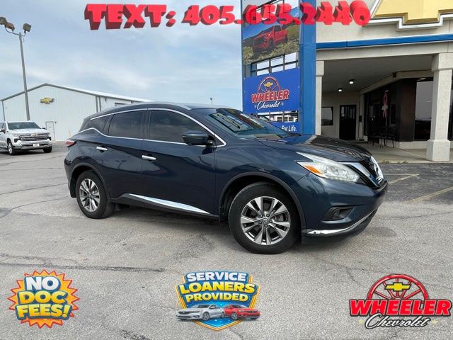 Arctic Blue Metallic 2016 Nissan Murano SL AWD SUV / Crossover All-Wheel Drive Continuously Variable Transmission