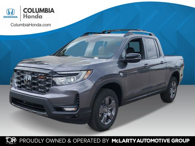 Gray (Modern Steel Metallic) 2026 Honda Ridgeline Pickup Truck All-Wheel Drive 9-Speed Automatic