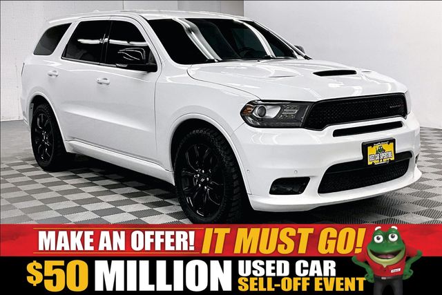 White Knuckle Clearcoat 2019 Dodge Durango SUV / Crossover All-Wheel Drive 8-Speed Automatic